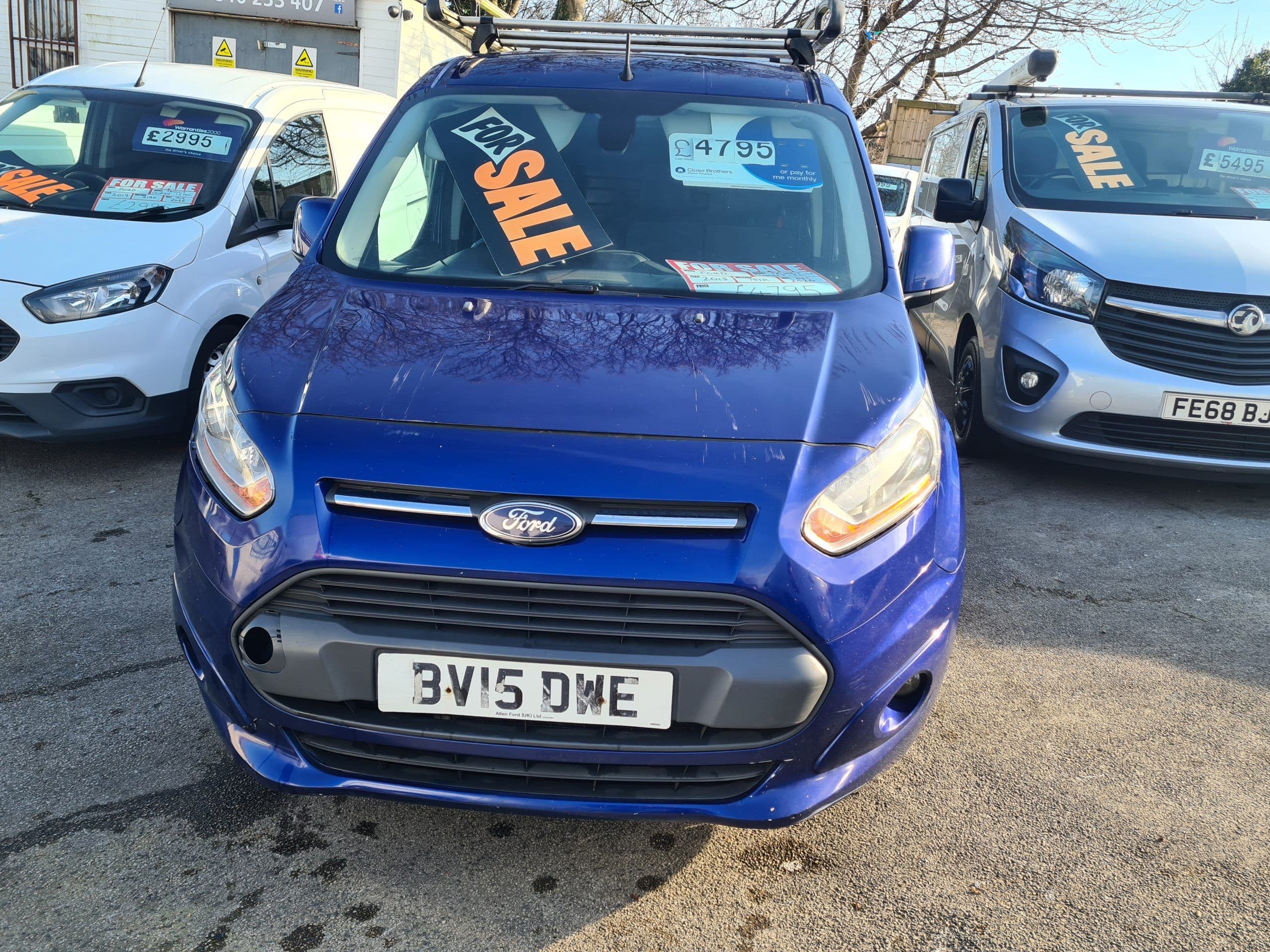 2015 FORD CONNECT 1.5 TDCI LONG WHEELBASE