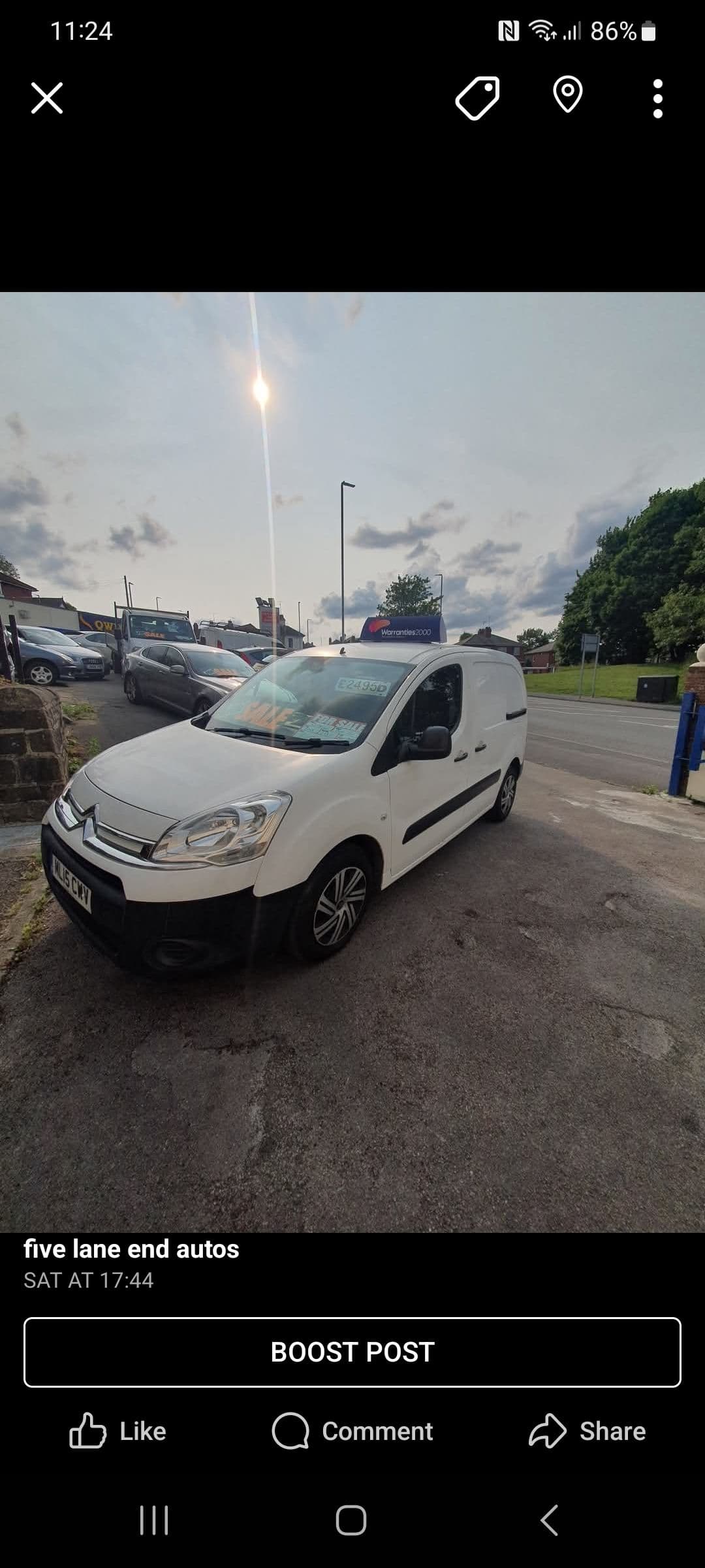 CITROEN BERLINGO 1.6 HDI 3 SEATS - Image 3